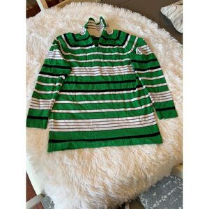 RARE Vintage Philadelphia Eagles quarter zip sweater Eagles Colors no logo Small